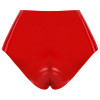 Latex Briefs red
