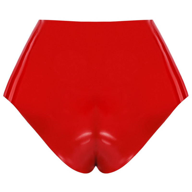 Latex Briefs red