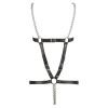 Leather Harness 2 Chains S-L