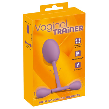 Vaginal trainer with bouncing