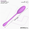  Logan Vibrating Egg with App Unibody Silicone Purple