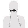 FFE Deluxe Ball Gag and Nipple