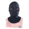 FFS Zipper Face Hood Black