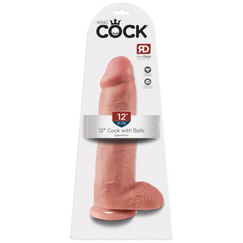 King Cock with balls 12 inch