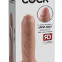King Cock 6in. Uncut - Flesh