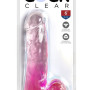 KingCockClear 6 w balls pink