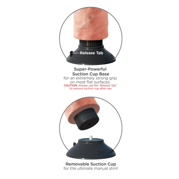 King Cock 9 inch Vibrating