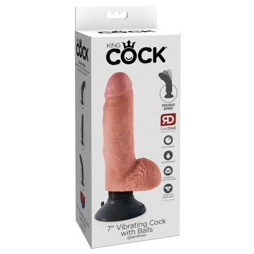 King Cock 7 inch Vibr./w.balls