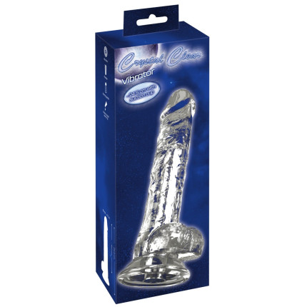 Crystal Clear Vibrator 24.5cm