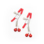  Nipple Clamp with Bell Metal Red