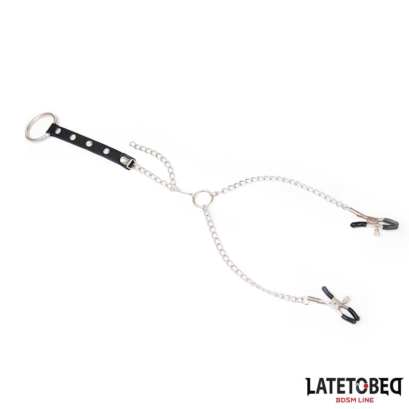  Nipple Clamps Cock Ring Set Adjustable