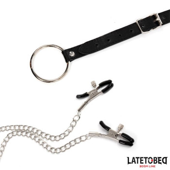  Nipple Clamps With Penis Ring