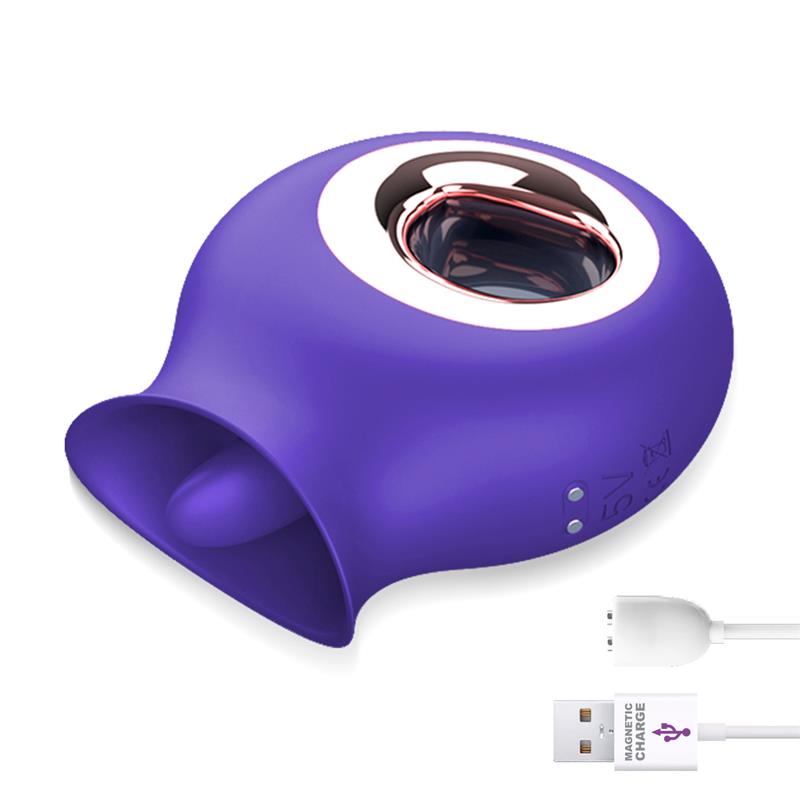  No. TwentyFive Licking Tongue and Vibrator Clitoris Massager