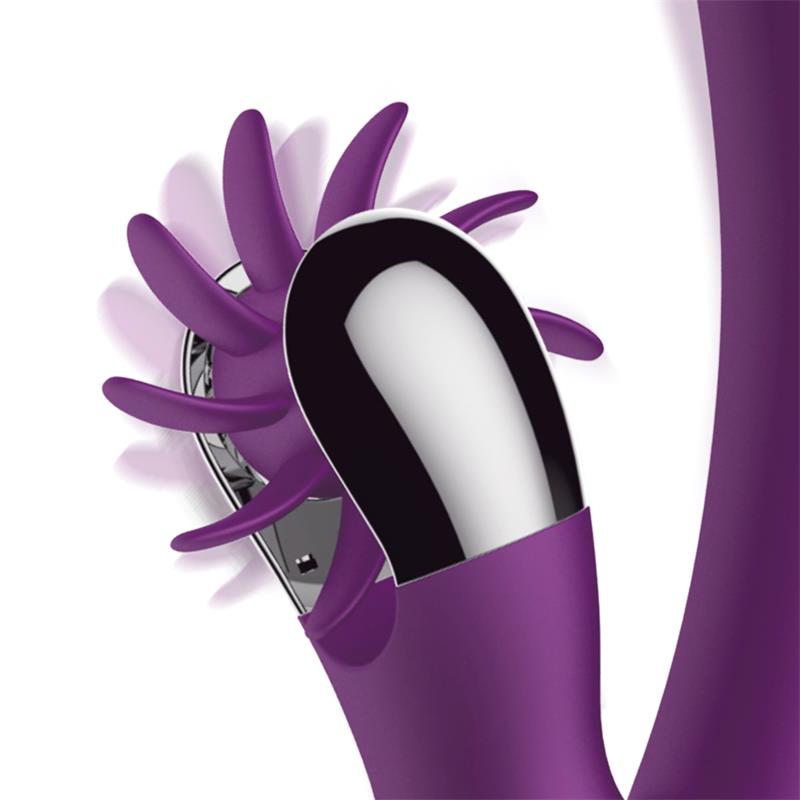  No. Two Finger Vibrator with Rotating Wheel