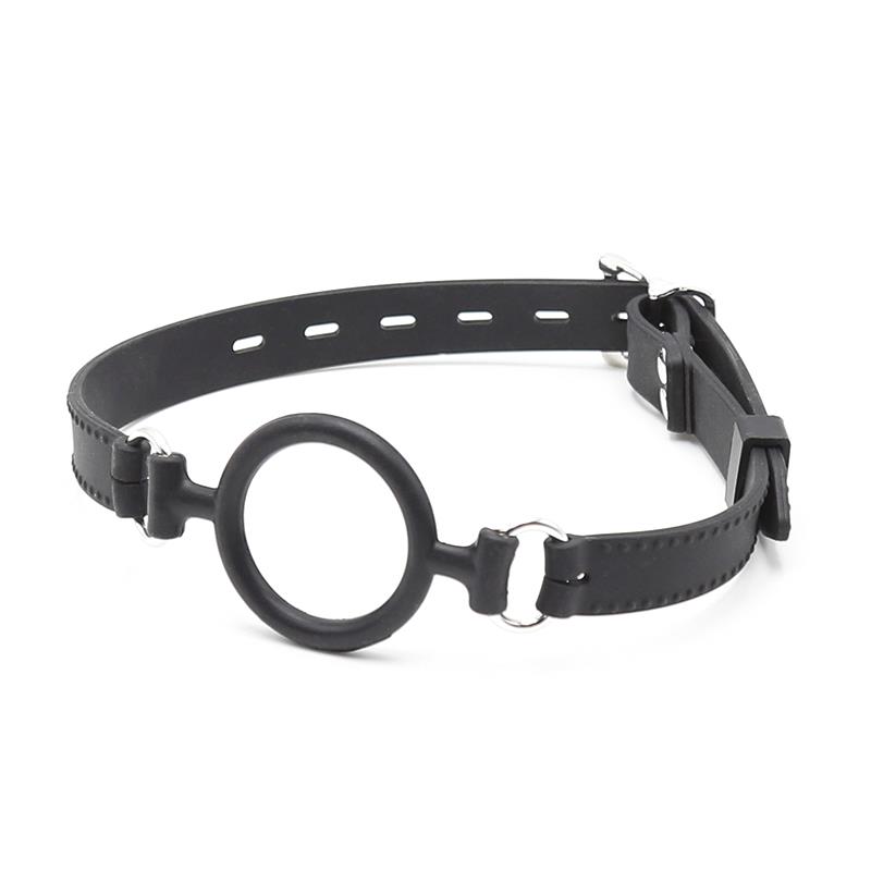  O Ring Ball Gag 5 cm Black