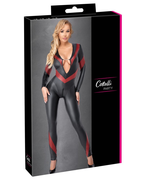 Jumpsuit w. red
