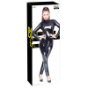 Vinyl Jumpsuit Black