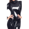 Vinyl Jumpsuit Black