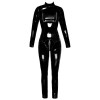 Vinyl Jumpsuit Black