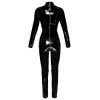 Vinyl Jumpsuit Black