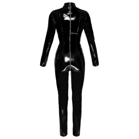 Vinyl Jumpsuit Black