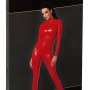Noir Jumpsuit red