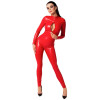 Noir Jumpsuit red