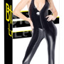 Vinyl Jumpsuit Zip