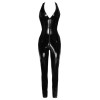 Vinyl Jumpsuit Zip