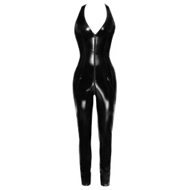 Vinyl Jumpsuit Zip