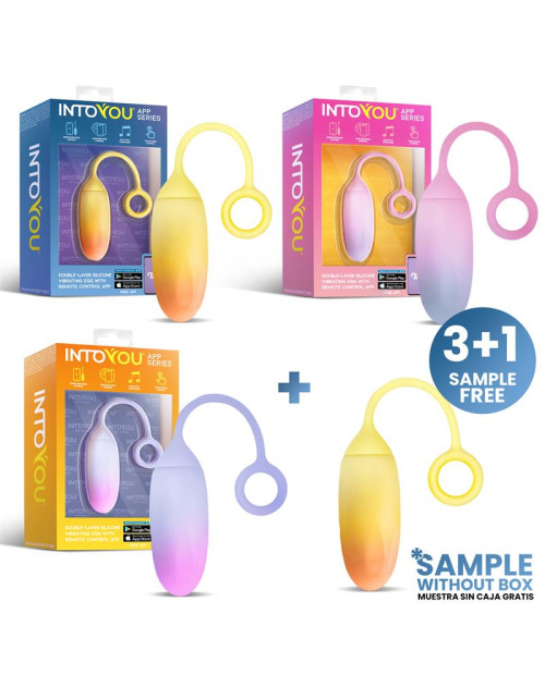  Pack Assorted 3 + Sample Double Layer Egg with APP
