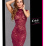 Lace Dress red