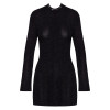 Noir Mini Dress
