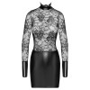 Noir Dress collar