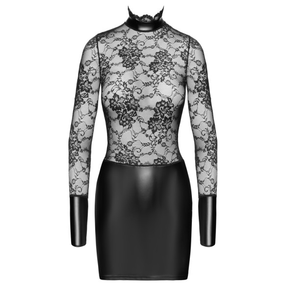 Noir Dress collar