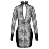 Noir Dress collar