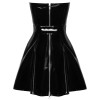 Vinyl Dress flared