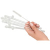 Glass Drinking Straw Willy x 4