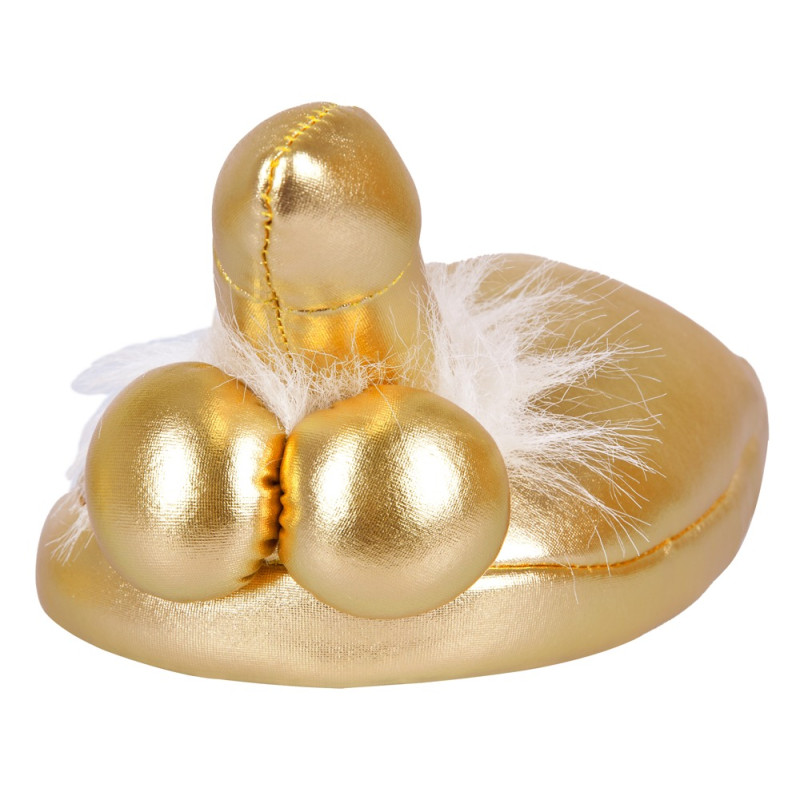 Penis Slippers Gold