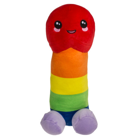 Plush Penis Rainbow 30 cm