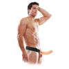 Fetish Fantasy Series 8" Hollow Strap-On - Flesh