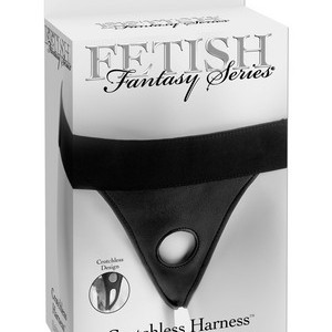 Fetish Fantasy Series Crotchless Harness - Black
