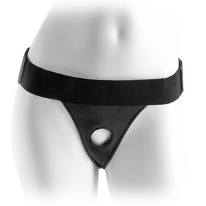Fetish Fantasy Series Crotchless Harness - Black