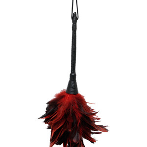 Fetish Fantasy Series Frisky Feather Duster - Red