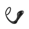 Anal Fantasy Collection Ass-Gasm Cockring Plug- Black