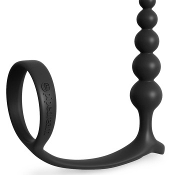Ass-Gasm Cockring Anal Beads