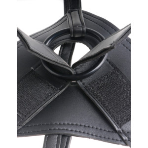 King Cock Strap-on Harness w/ 6" Cock - Flesh
