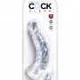 King Cock Clear 7.5" Cock with Balls
