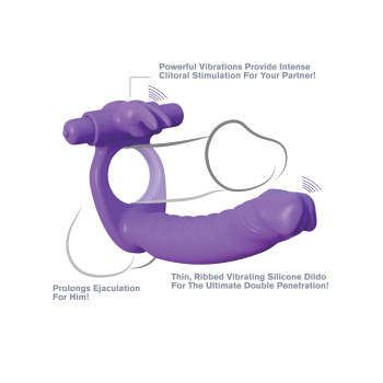 Silicone Double Penetrator Rabbit