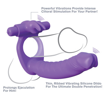 Silicone Double Penetrator Rabbit